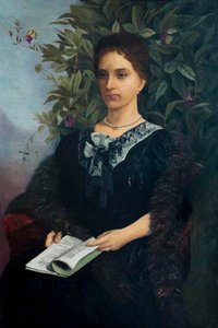 Lady with a Magazine